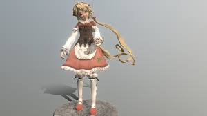 ArtStation - Character Model for 3D Printing - Polka from 