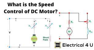 sd control of dc motor shunt