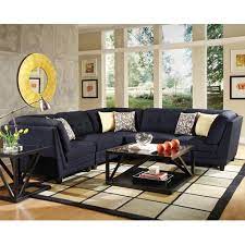 Midnight Blue Sectional For
