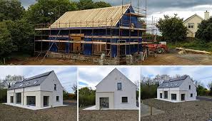 Timber Frame Home Built In Co Down