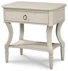 18 chic nightstands for every style. Country Chic Maple Wood 1 Drawer Bedside Table White Beach Style Nightstands And Bedside Tables By Zin Home