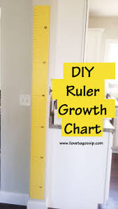 Diy Monday Ruler Growth Chart Under 10 00 Coupon Karma