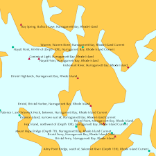 Bristol Highlands Narragansett Bay Rhode Island Tide Chart