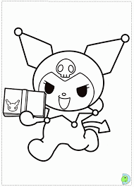 Hello kitty colouring pages bird coloring pages free printable coloring pages coloring pages for kids coloring books apple coloring free coloring melody hello kitty hello kitty christmas. Kuromi Coloring Pages Coloring Home