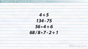 Numerical Expression Definition