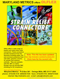 Olflex Strain Relief Products Catalog