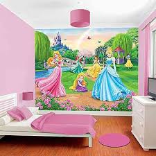 Disney Princess 3d Tapeta Walltastic