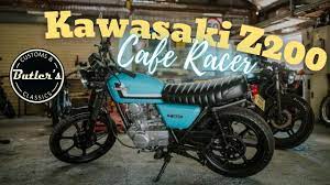 kawasaki z200 custom cafe racer you