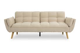 benign 3 seater sofa bed beige