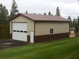 custom pole barn garage shed kits