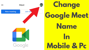 Click on the name field. How To Change Name In Google Meet App Android Mobile Iphone Pc 2021 Youtube