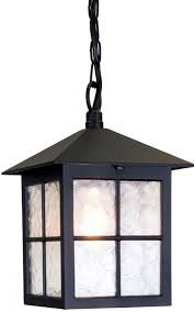 Winchester Black Pendant 1 Lamp By