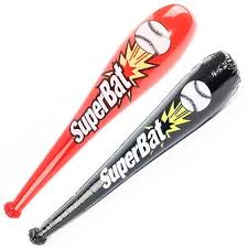 inflatable baseball bats 12 per pack