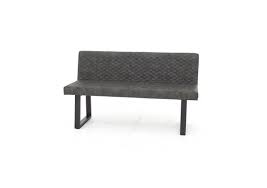 The palmer dining upholstered high back dining bench with button tufting, made by. Compact Earth Backrest Dining Bench Furniture Village