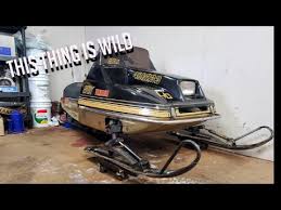 another rare yamaha snowmobile acquired