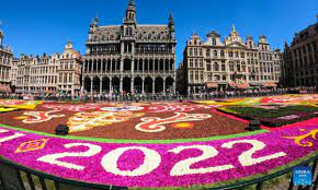 flower carpet brussels 2022 dazzles us