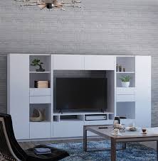 Lucus Entertainment Wall Unit W Open