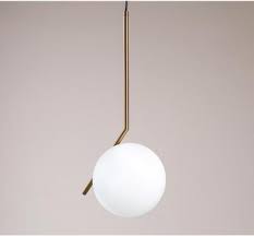 Artemide Pendant Lamp Nordic Milk White Glass Ball Pendant Light From China Manufact Ball Pendant Lighting Glass Ball Pendant Lighting Pendant Lighting Bedroom