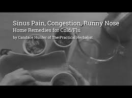 sinus pain congestion sore throat home