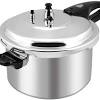 Allow the steam cycle of your pressure cooker to run for a minute. 1