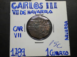 MIL ANUNCIOS.COM - MONEDA DE Carlos iii de 1789 DE NAVARRA
