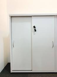 brand new sliding door lock cabinet x2