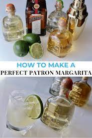 perfect patron margarita tail drink