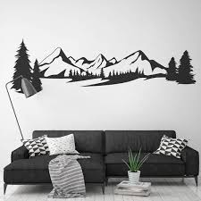 Mountain Landscape Wall Sticker