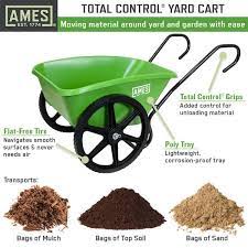 Ames Total Control 5cu Ft Yard Cart