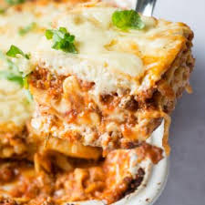 beef lasagna with homemade bechamel