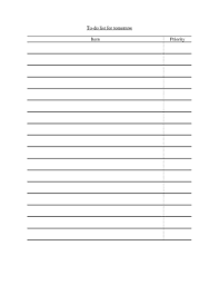 27 printable to do list template forms