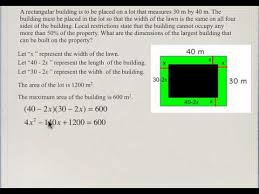 Word Problems With Factoring Part 1