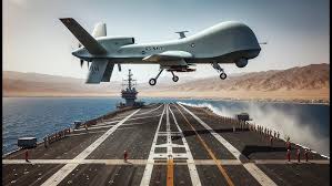 Mojave drone lands on Royal Navy Aircraft Carrier - YouTube