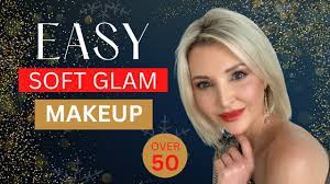 easy soft glam makeup over 50