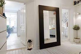 decorating tips with leaning mirrors