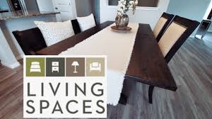 Our dining table set follows the design trend and the decor style of now. Valencia Dinning Table Living Spaces Youtube
