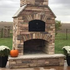 Kiva Fireplace With Pizza Oven Combo