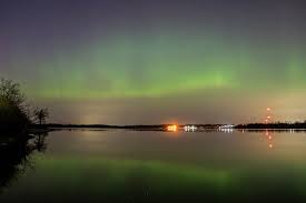 northern lights are seen in places