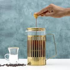 Golden French Press Coffeemaker 1 0ltr