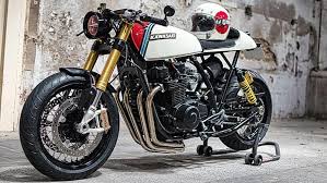 this svelte kawasaki z1000 cafe racer