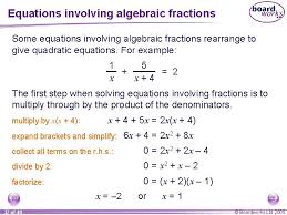 Ks 4 Mathematics A 6 Quadratic Equations 1