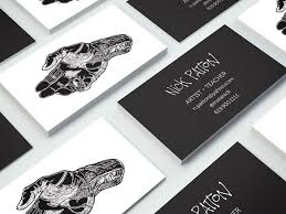 11 artist business card exles to