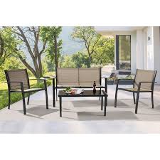 Piece Patio Furniture Chair Sets