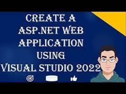 create asp net core 6 web application