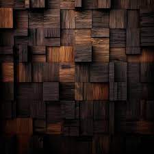 Premium Ai Image Dark Wood Wallpapers