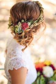 After posing for a series of wedding photographs in gorgeous ethnic attire, women love the idea of switching it up altogether when it comes to their honeymoon pictures! Rustic Western Wedding Ideas Rustic Wedding Hairstyle With Floral Crown Deer Pearl Flowers