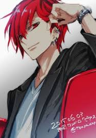 #maybe i want to be the red haired anime boy! 16 Anime Guys With Piercings Red Hair Red Hair Anime Guy Anime Guys Anime Guys Shirtless