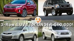 All list cars in the video: Best Used 3 Row Suvs Under 10 000 Autotrader