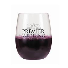 Custom Shatterproof Stemless Wine Glass