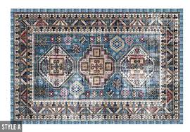 retro persian printed rug grabone nz